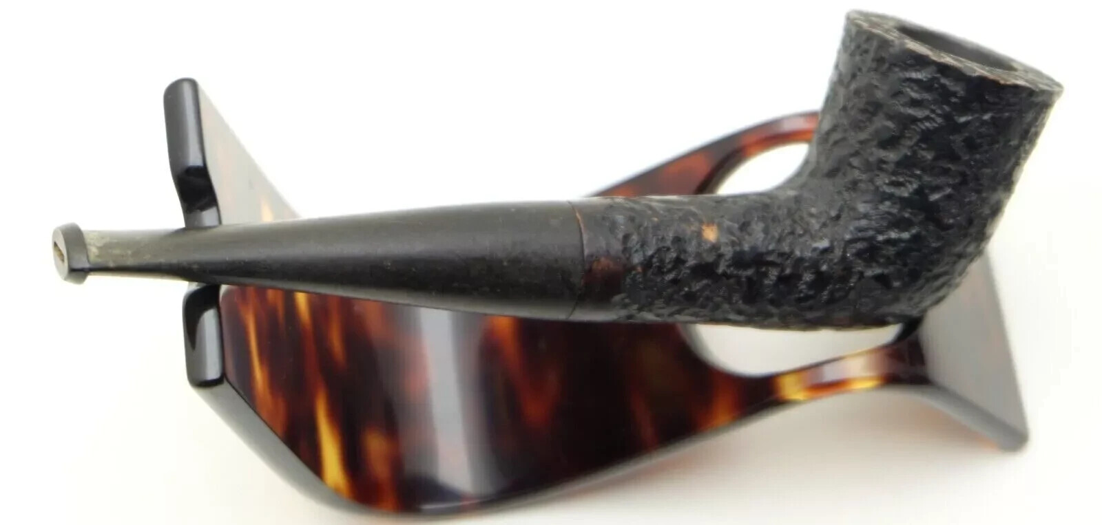 Rusticated Vintage Smoking Pipe Vielle Bruyere Courrieu Cogolin