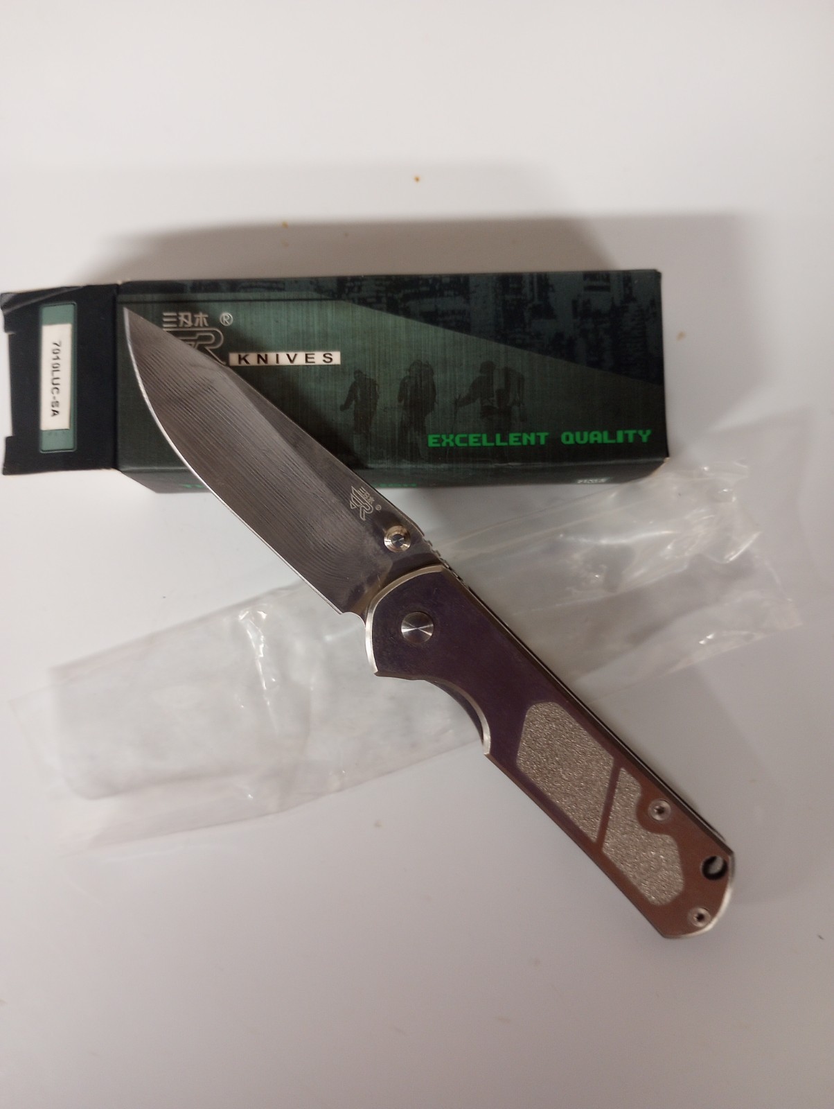 Sanrenmu 7010 LUC-SA Folding Knife NIB Discontinued