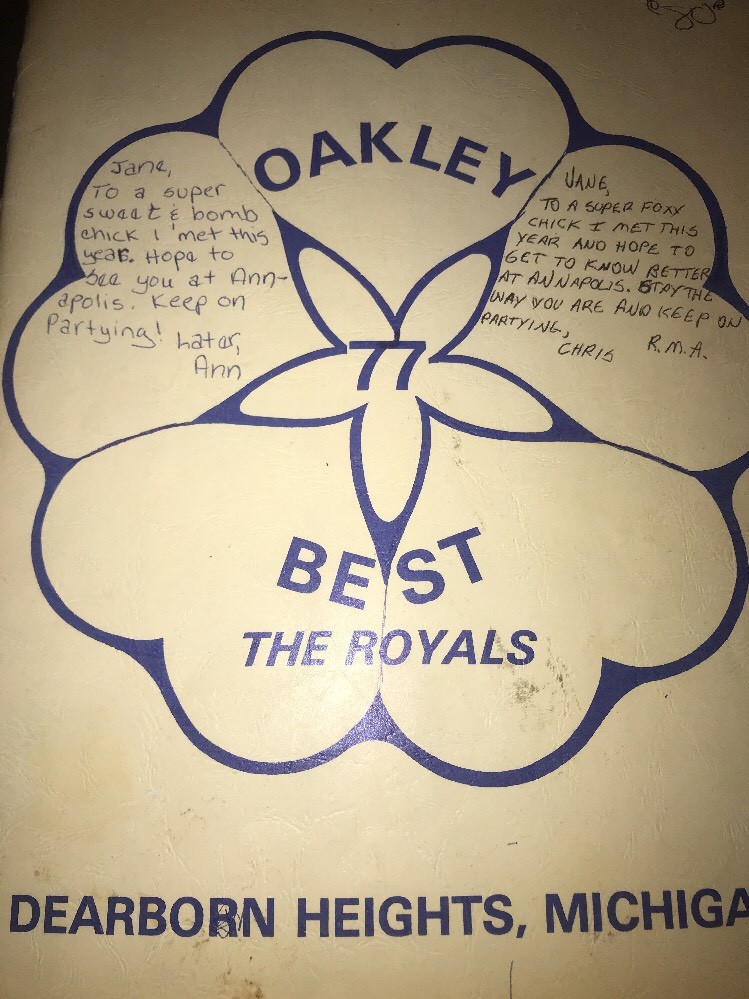 Oakley Best Jr High School Yearbook 1977 Dearborn Heights MI