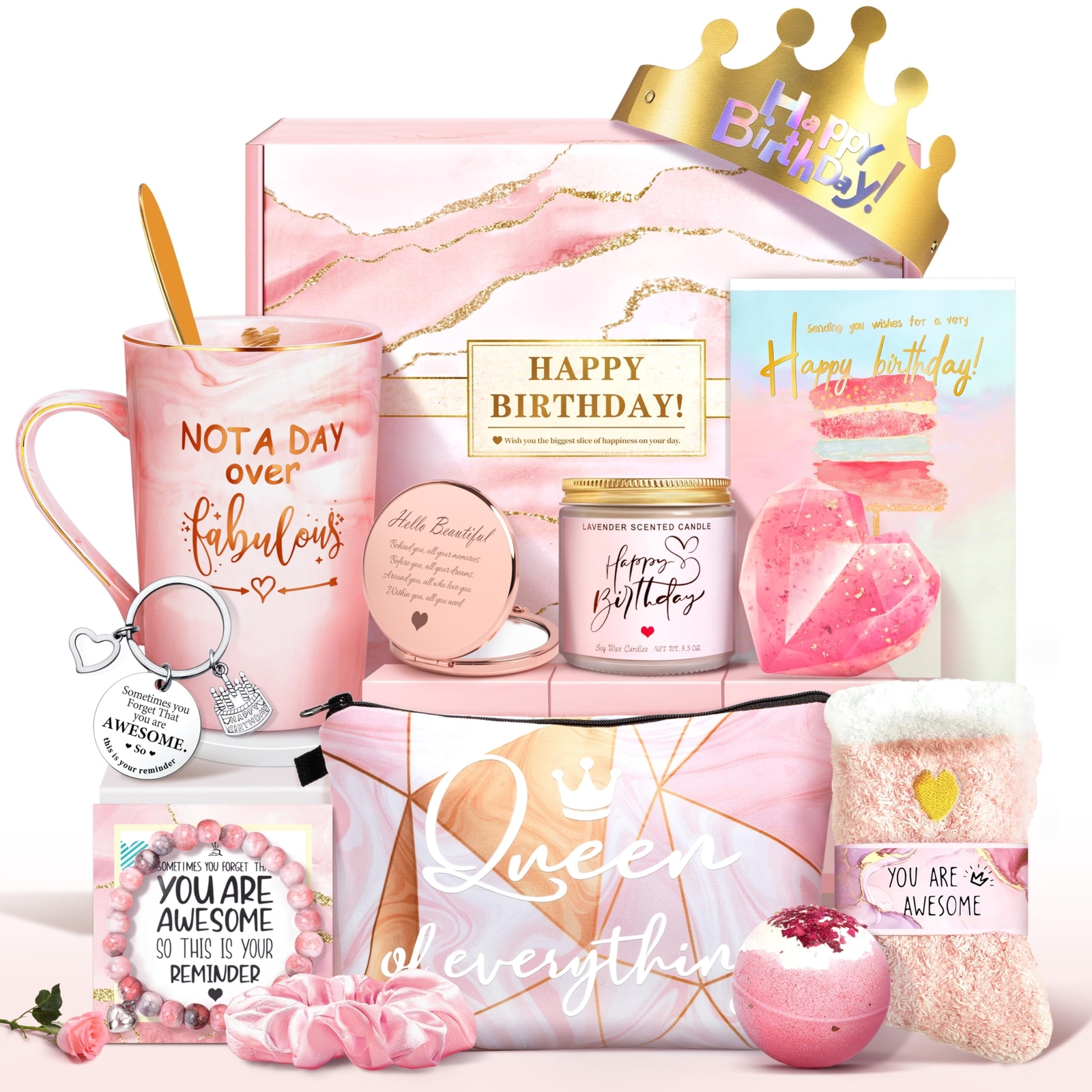Jumway Not A Day Over Fabulous Mug Gifts Set- Birthday Gifts for Women - Funn...