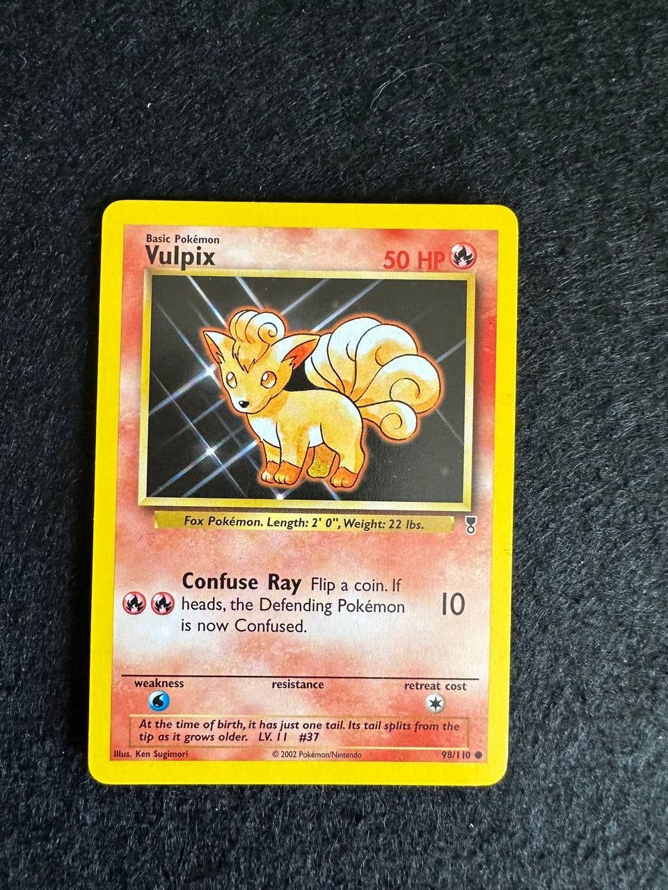 VULPIX 98/110 LEGENDARY COLLECTION POKEMON ENG COMUNE OLD VULPIX 98/110 LEGENDARY COLLECTION POKEMON ENG COMUNE OLD