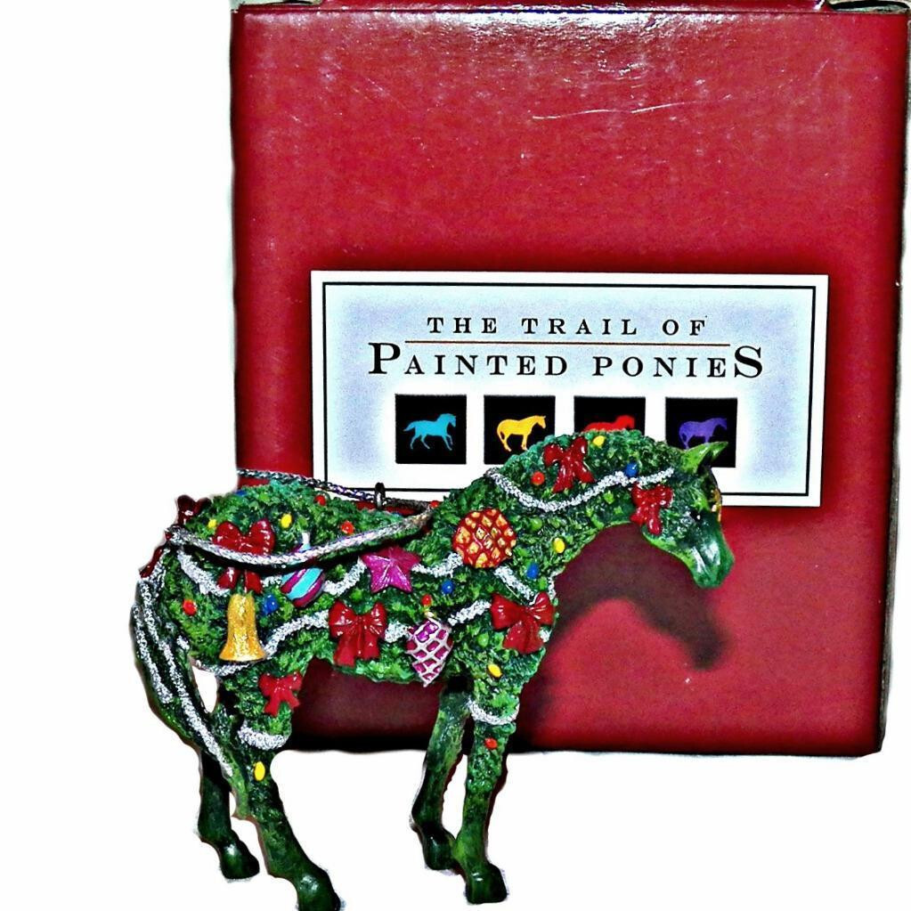 2005 Deck the Halls Retired Trail of Painted Ponies Christmas Ornament  #12326