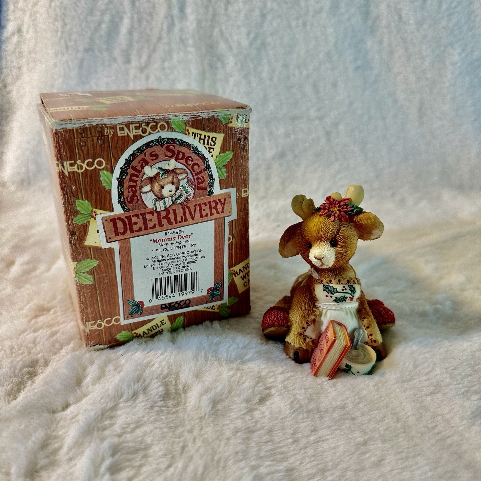 Enesco Christmas Santa’s Special Deerlivery Mommy Deer  1995 #145955
