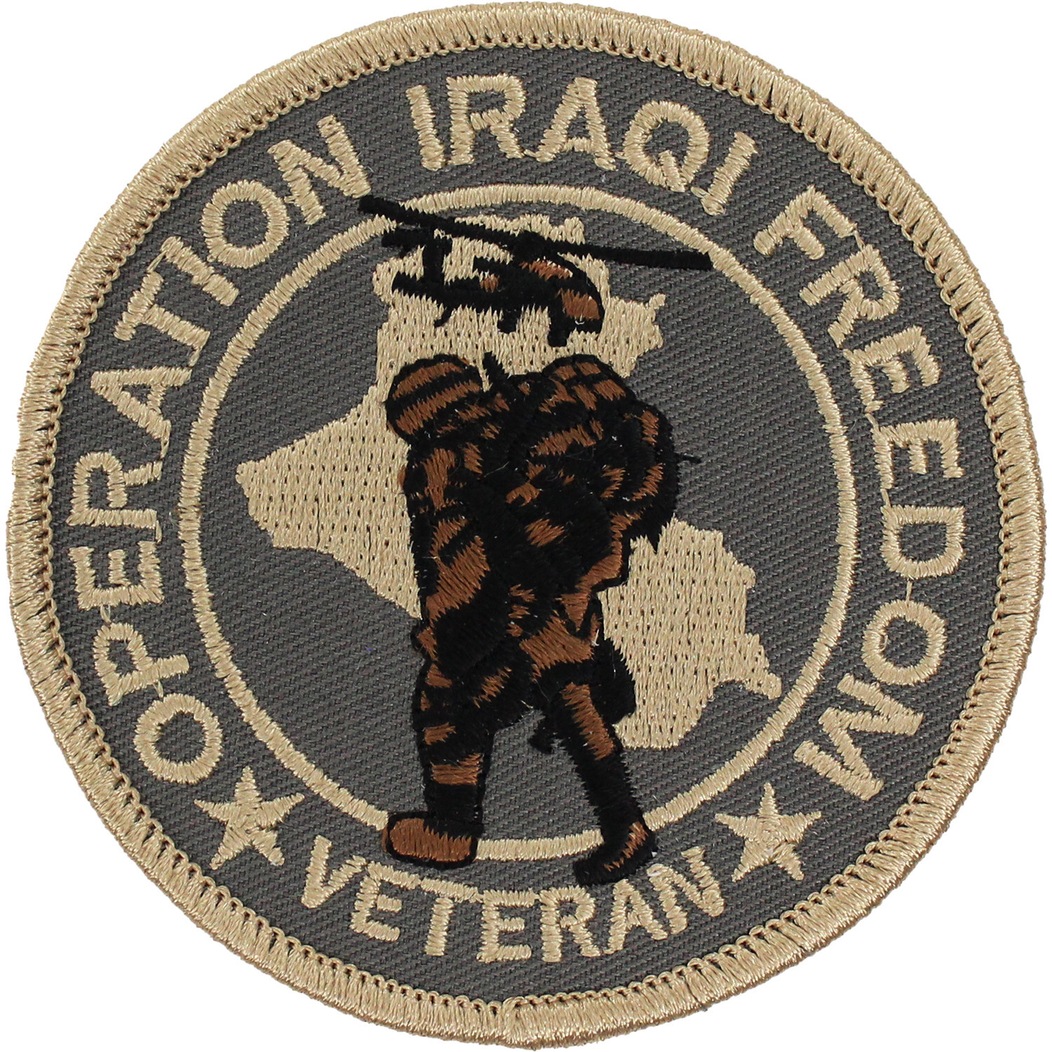 Operation Iraqi Freedom Veteran Desert Patch ( 3
