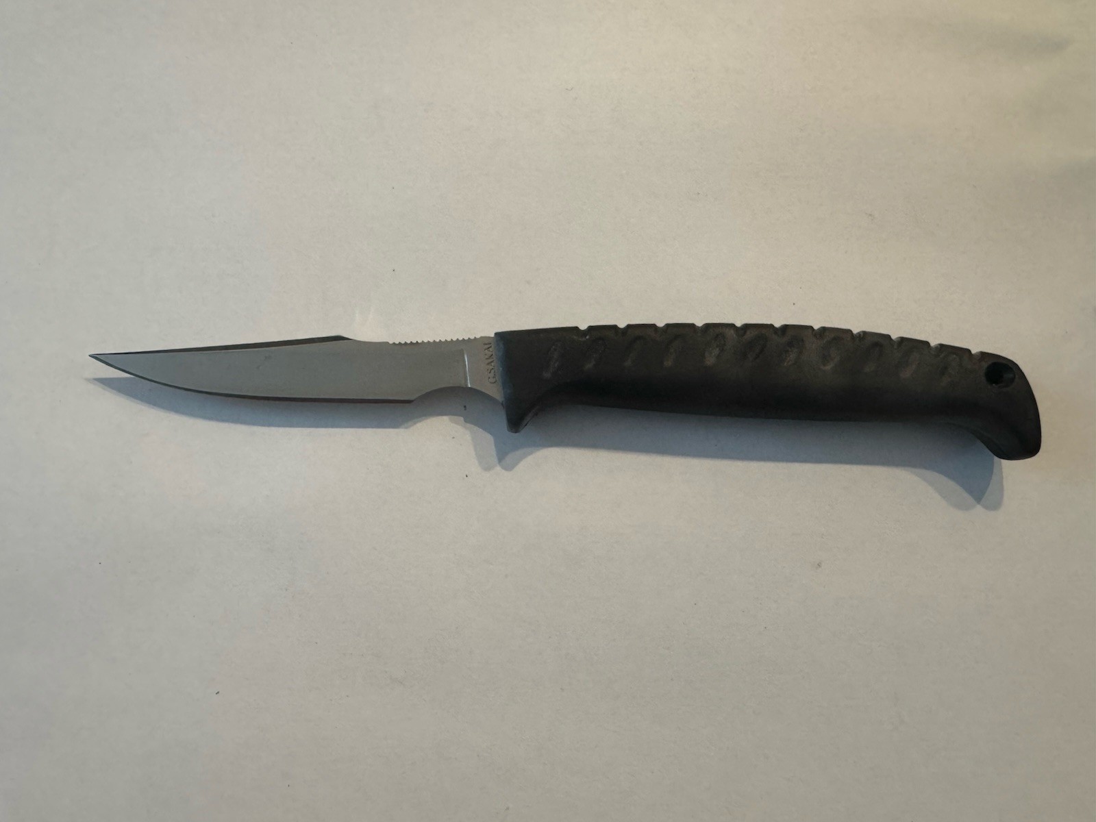 Spyderco G-Sakai GS-106P Plain Edge. *NEW IN BOX W/SHEATH *RARE