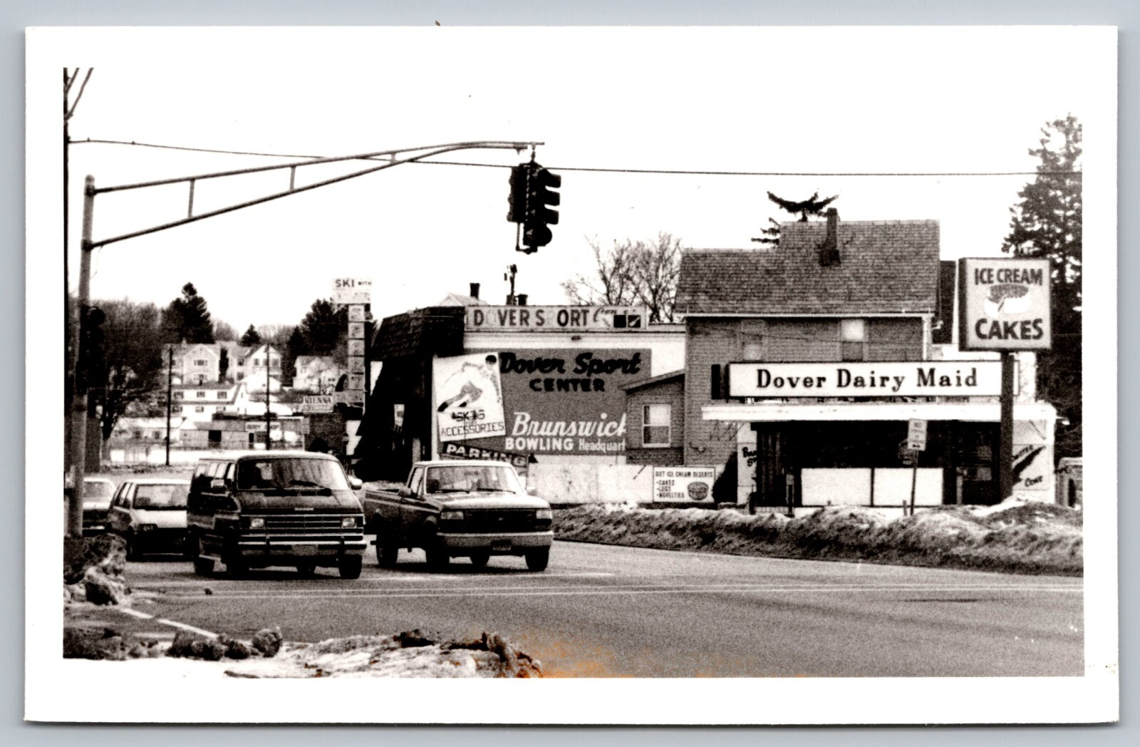 NJ New Jersey Rt 46~Dover Dairy Maid Ice Cream c1994 Morris County RPPC Postcard