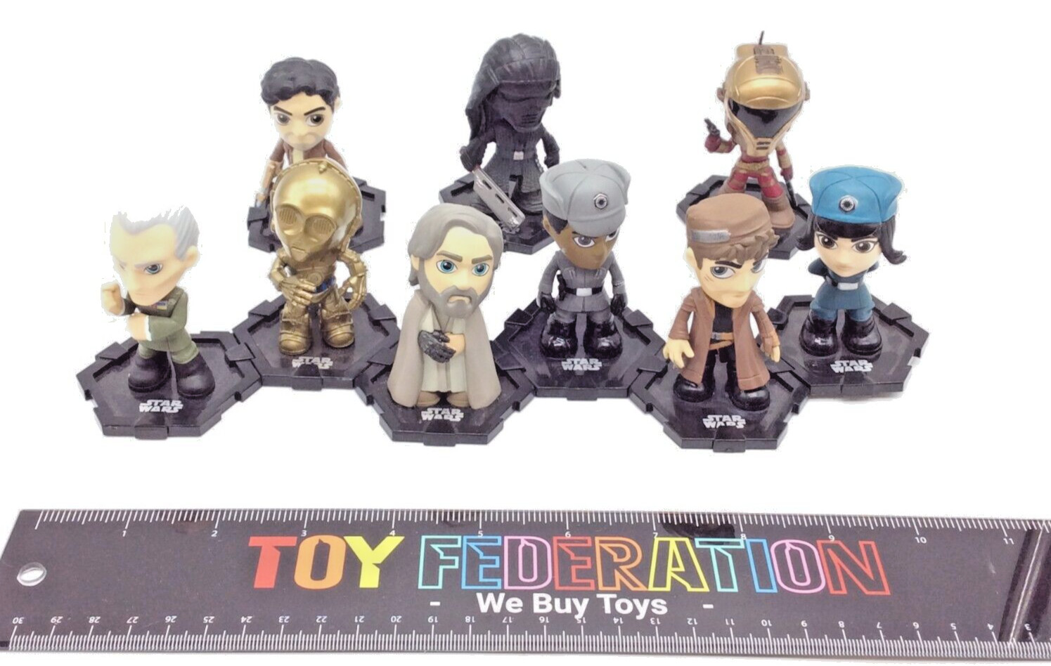 Funko Star Wars Mystery Mini Bobblehead Figures - Lot of 9