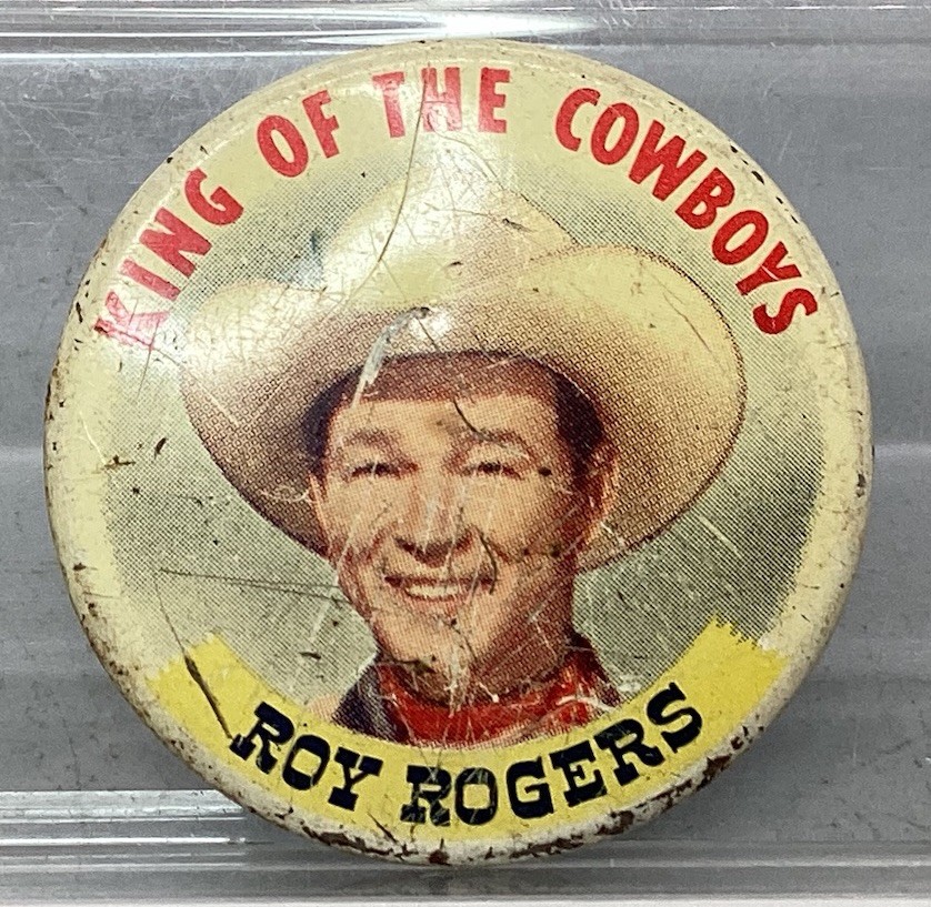 Vintage 1950’s Roy Rogers - King Of The Cowboys - Pinback
