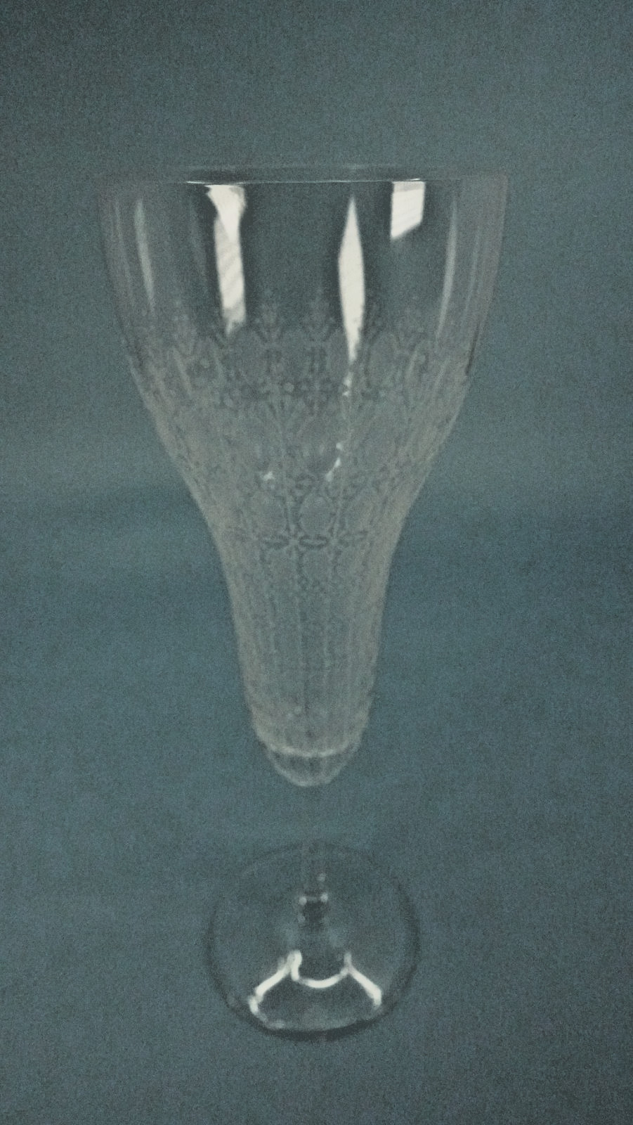 Rosenthal Crystal Beer Glass in the Romance Motif II pattern, designed by Bjør