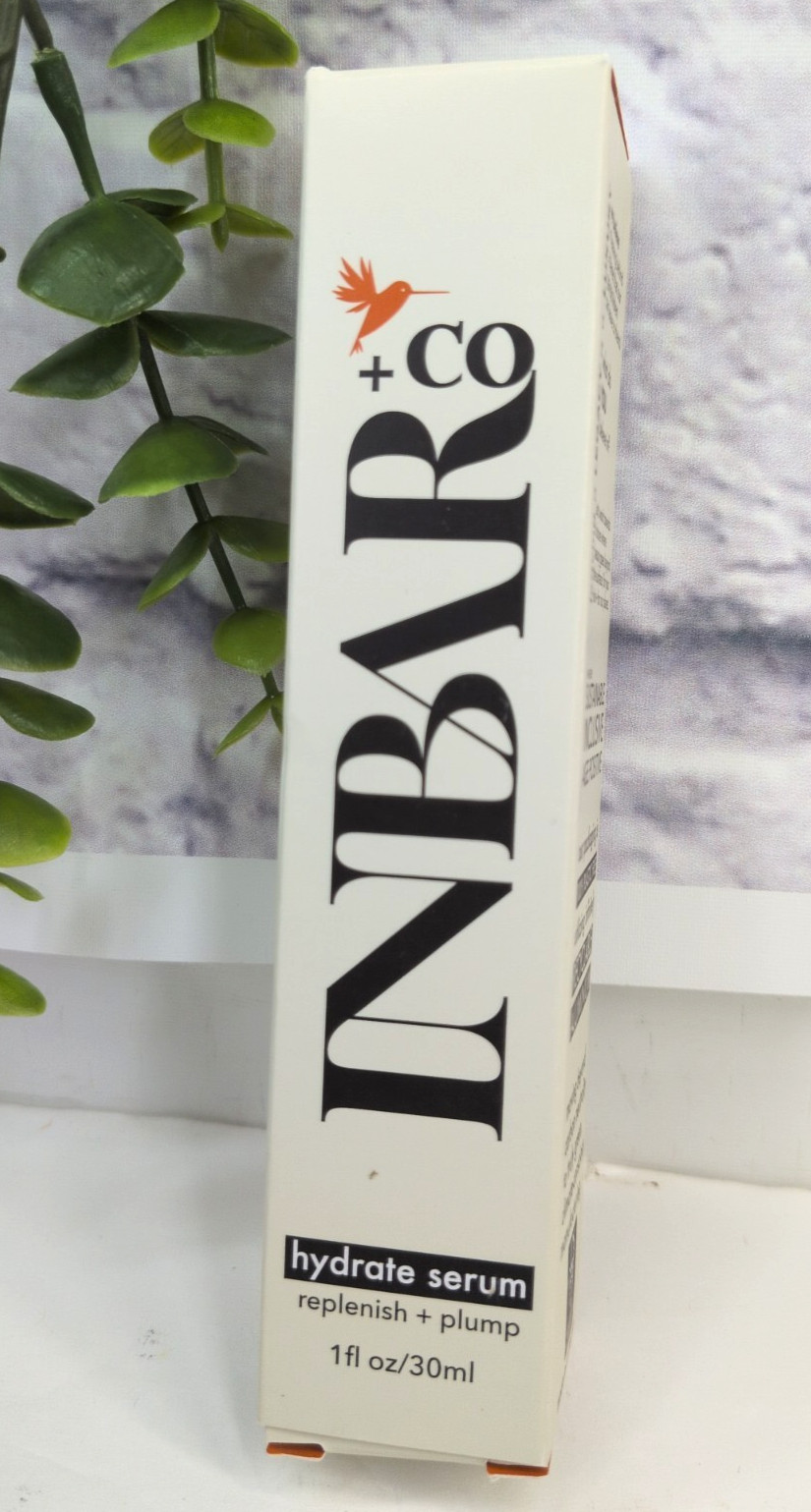 NEW IN BOX🖤INBAR + Co. Hydrate Serum Replenish Plump Made in USA Skincare Face