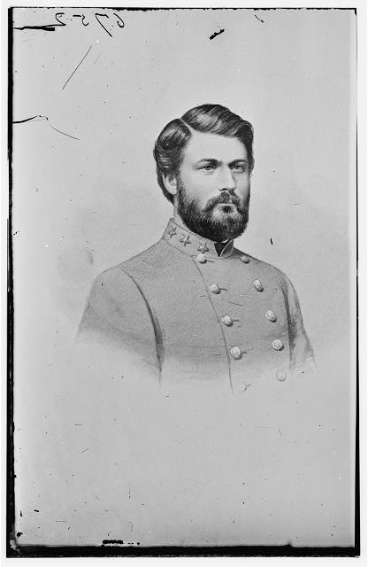 Photo:Gen. G.W.C. Lee 1860s Confederate General Portrait