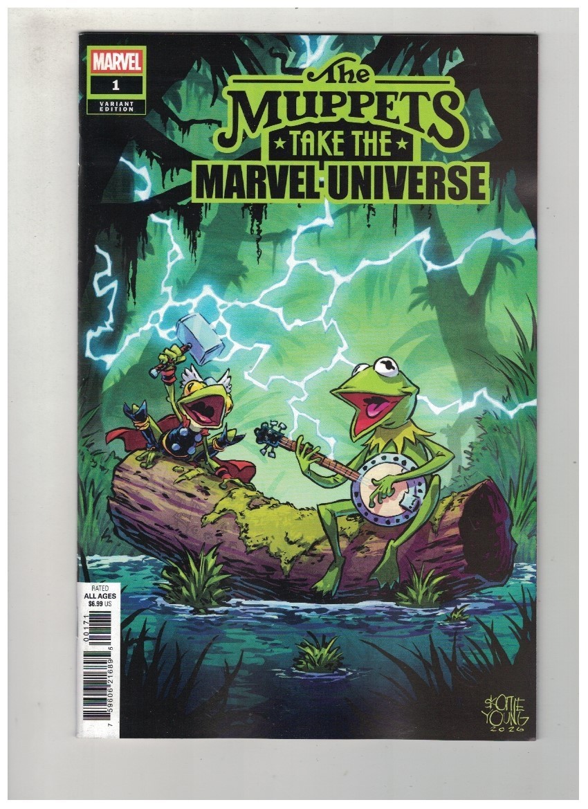 MUPPETS TAKE THE MARVEL UNIVERSE #1 - SKOTTIE YOUNG VARIANT COVER - MARVEL/2026
