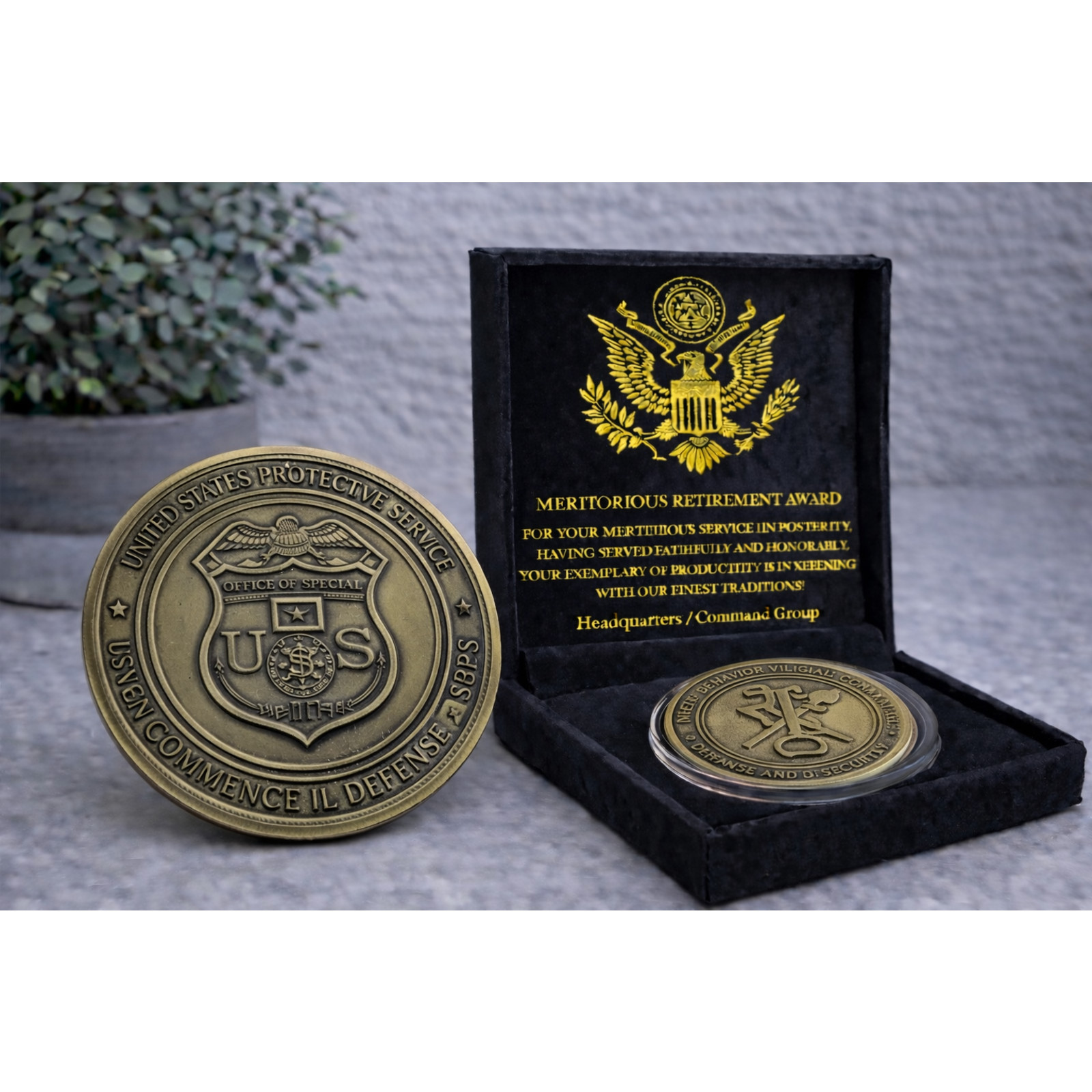 Special Agent Intelligence Agency Defense Clandestine Service w/ Retirement Awa