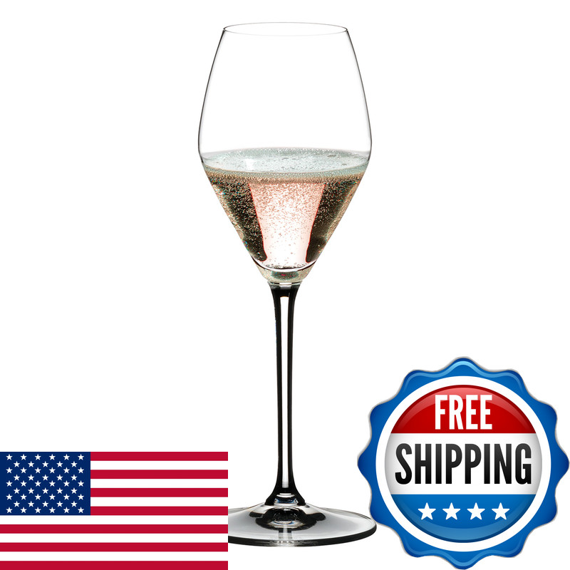 Riedel - 4411/55 Extreme Rose/Champagne Wine Glass Set Of 4 Clear