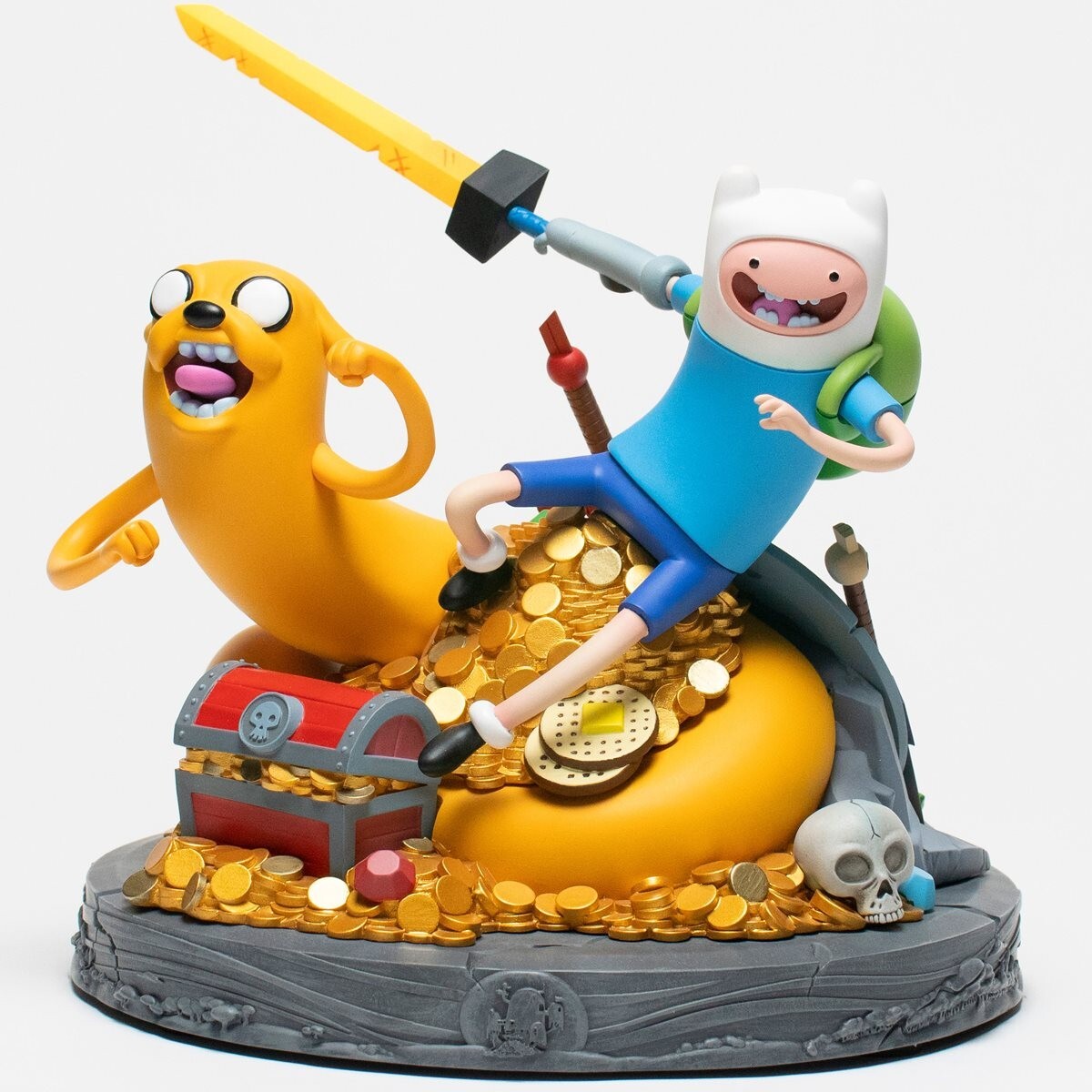 Adventure Time Jake and Finn 13.5-Inch Statue Mondo Polystone