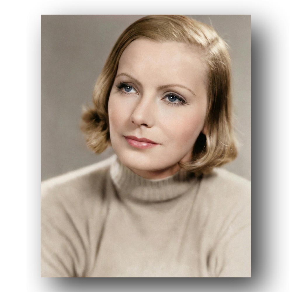 Greta Garbo Photo 8x10 Portrait Classic Hollywood Film Star-44
