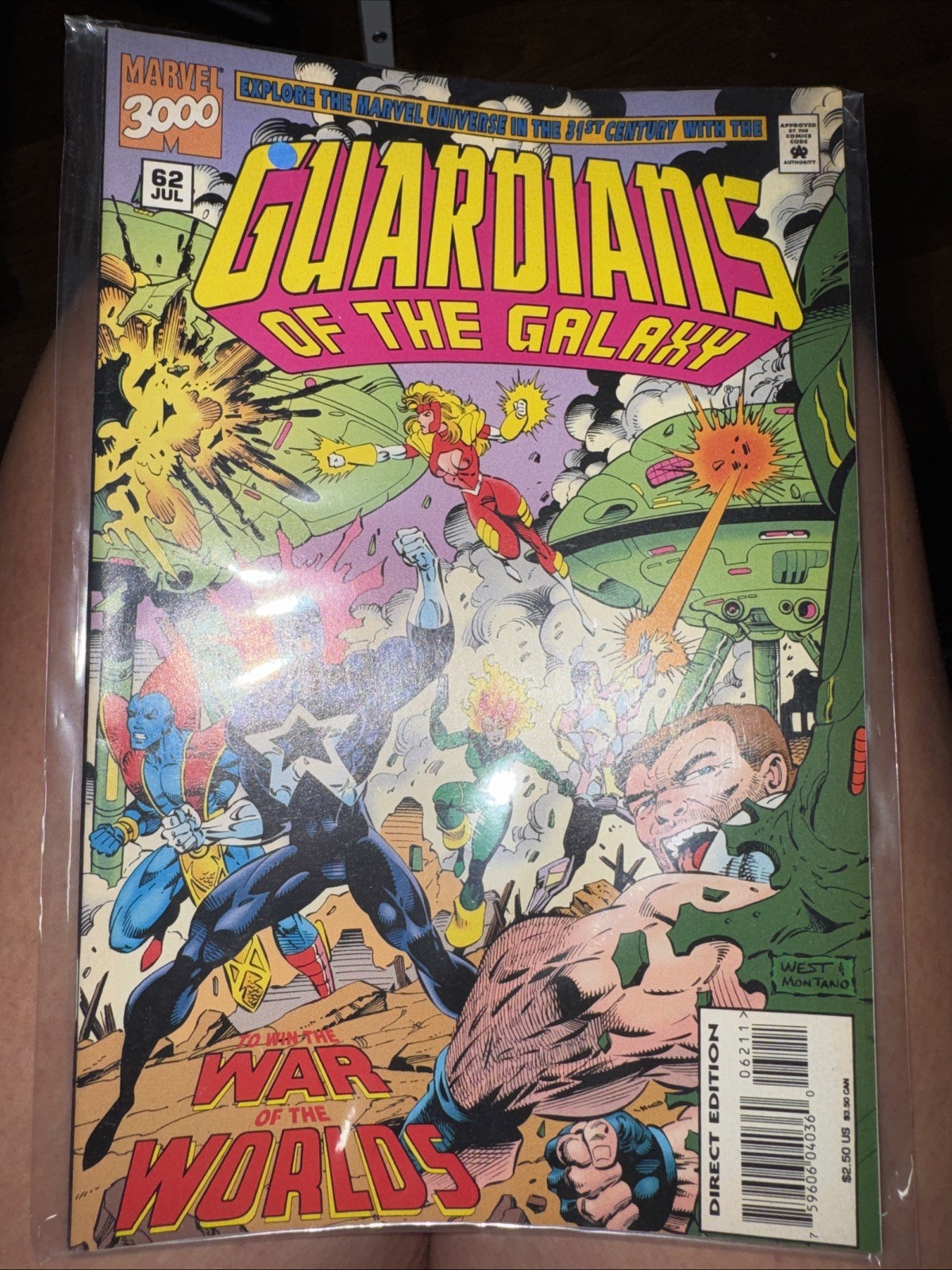 Guardians of the Galaxy #62 (Marvel Comics July 1995)