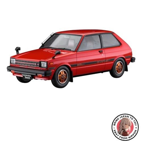 Hasegawa 1/24 Toyota Starlet KP61 S 3-Door Mid Model Historic Car Kit