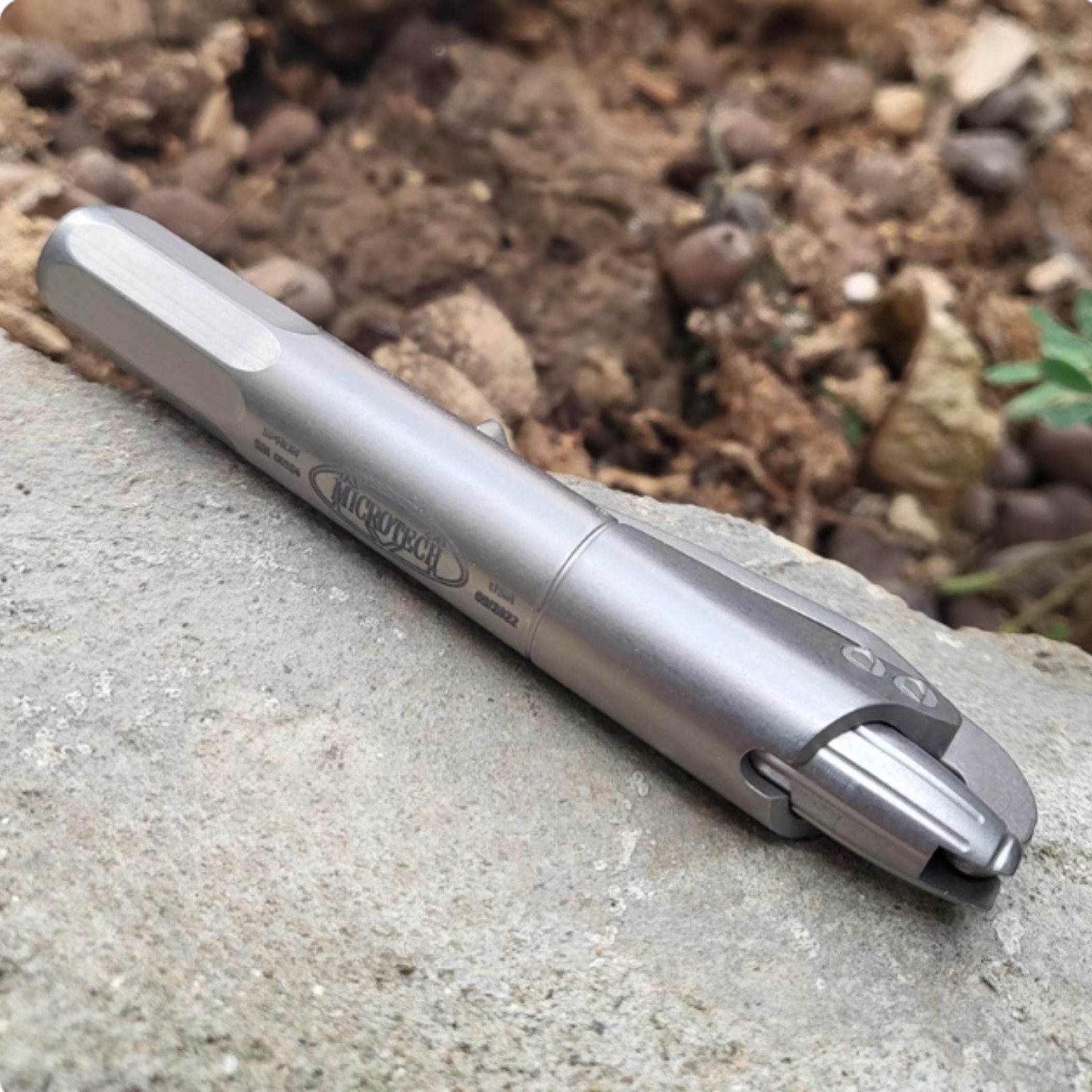 Titanium Alloy Signature Pen Technology Siphon Pen Outdoor Multi-functional Tool