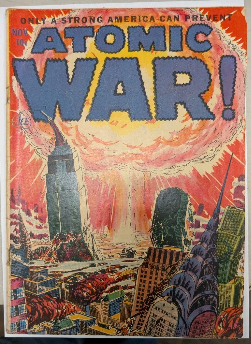 Atomic War #1 Nice 3.0 GD/VG Solid Book