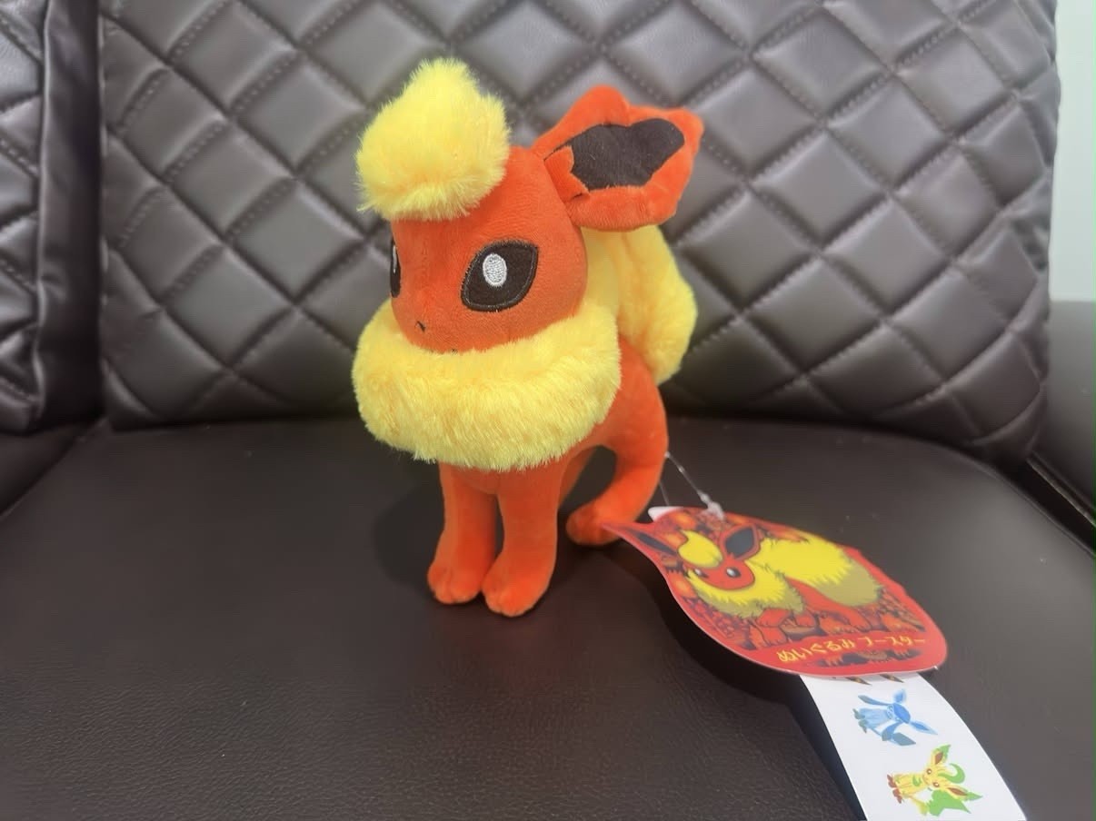 Pokemon Flareon Plush Doll 6.5 Inches Brand New With Tags