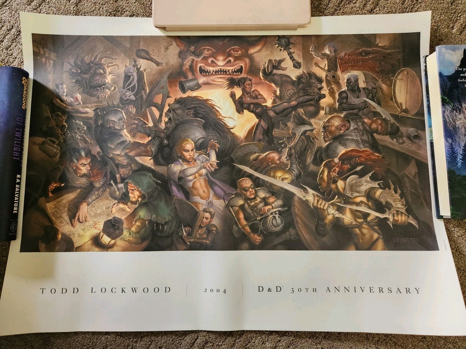 RARE Vintage Dungeons & Dragons 30th Anniversary Gencon 2004 Exclusive Lockwood