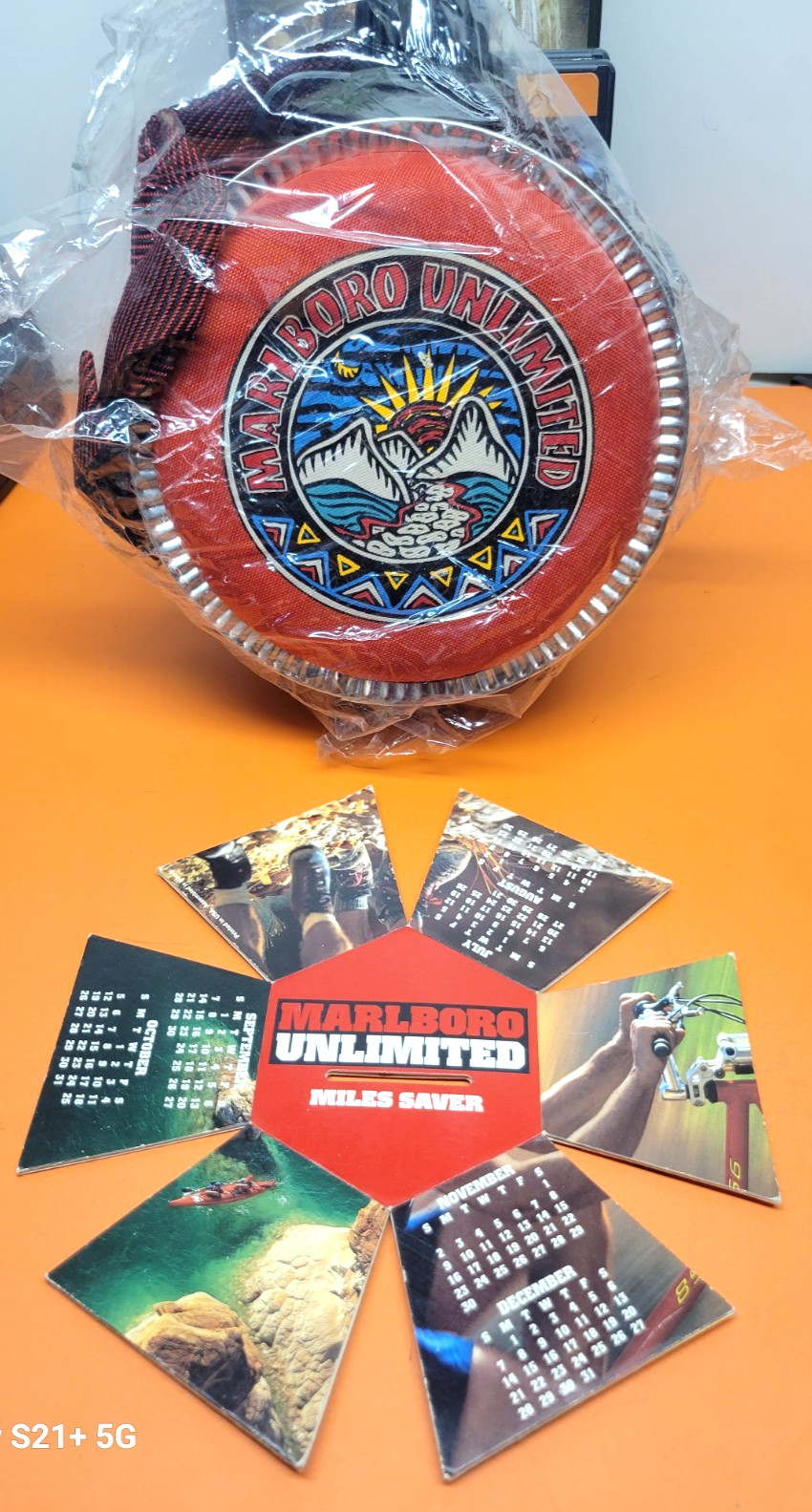 2 PIECE MARLBORO UNLIMITED CANTEEN & BONUS MILES SAVER - CANTEEN NEW BAGGED