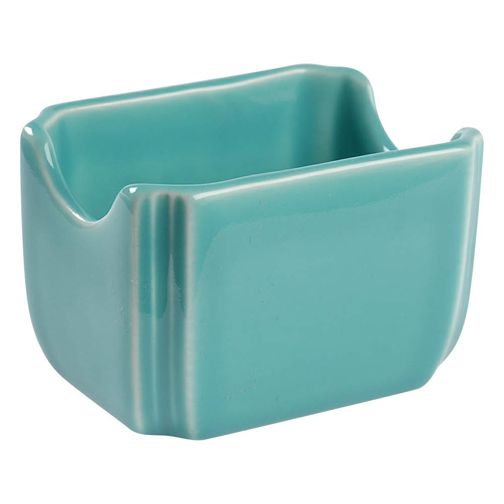 Homer Laughlin  Fiesta Turquoise  Sweetener Holder 221369