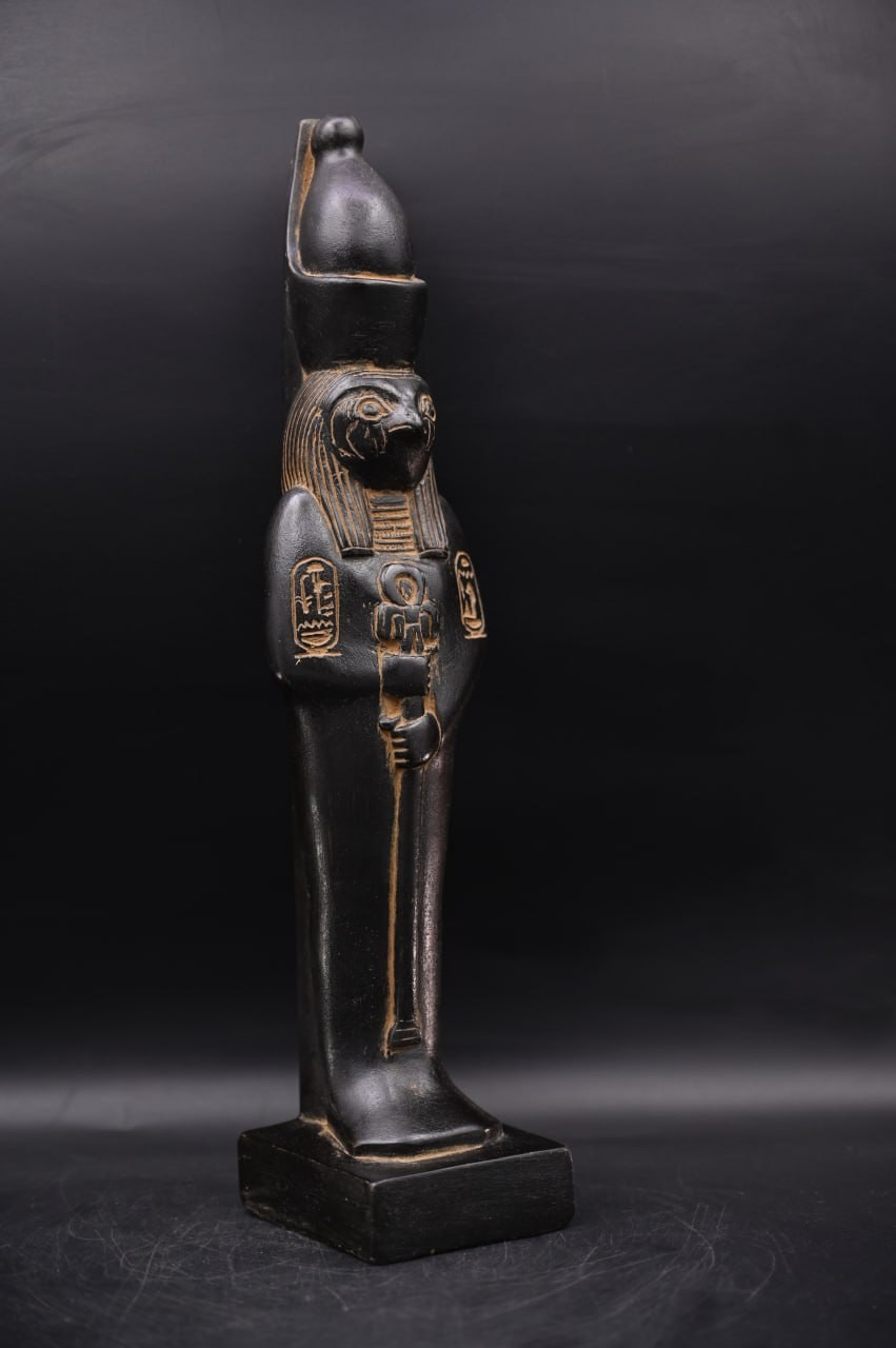 Rare Ancient Egyptian Antiquities Statue of God Horus God Falcon Bird Egypt BC Rare Ancient Egyptian Antiquities Statue of God Horus God Falcon Bird Egypt BC