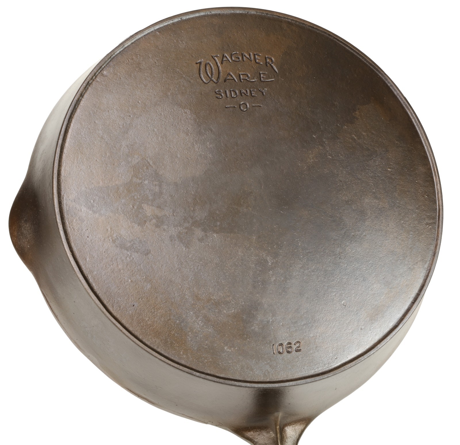Vintage Wagner Ware No 12 (1062) Cast Iron Skillet Heat Ring Restored