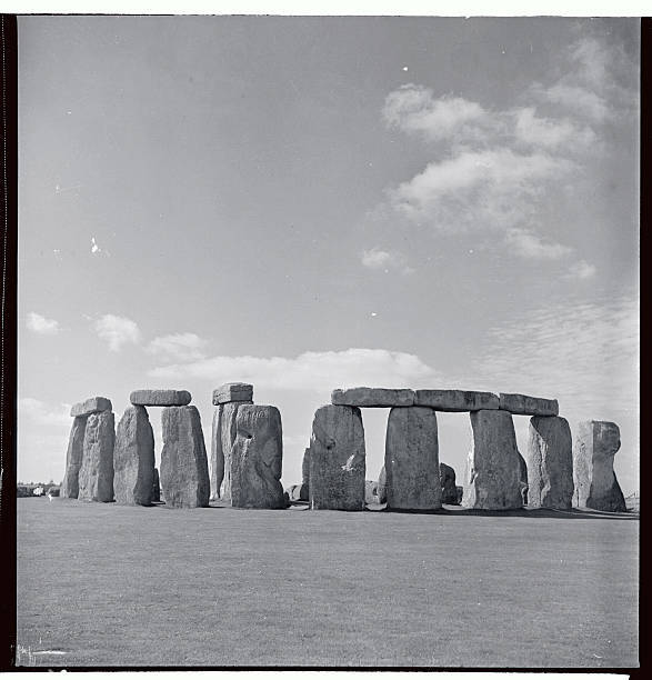 Stonehenge - View Of Stonehedge Of The Famous Druid Ruins 1935 Old Photo Stonehenge - View Of Stonehedge Of The Famous Druid Ruins 1935 Old Photo
