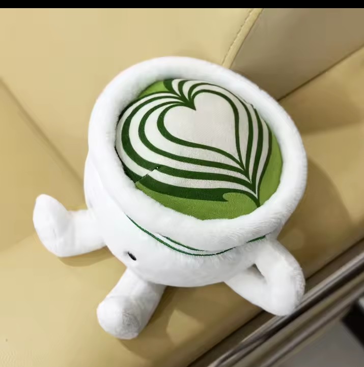 HOT New 12cm Matcha Plush Toys Cute Soft Stuffed Cartoon Pillow Anime Dolls WWW
