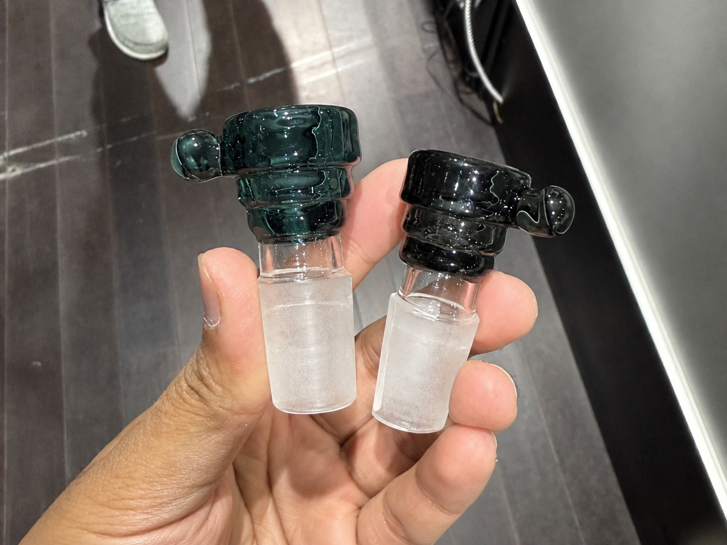 2x 18mm Male Bowl Set Replacement for Water Pipe Glass Bong Smoking Pipe 2x 18mm Male Bowl Set Replacement for Water Pipe Glass Bong Smoking Pipe