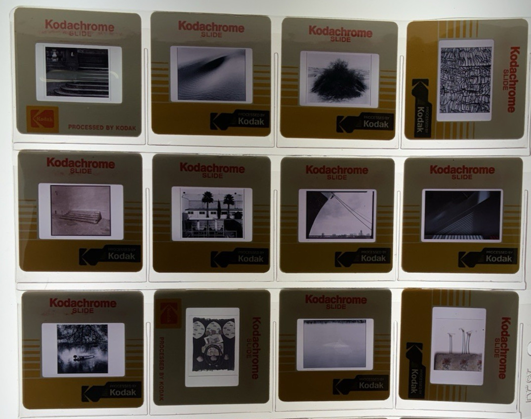 Don Worth /Anton/Gagliani 75 Transparencies Bay Area Artists Meniscus Portfolio