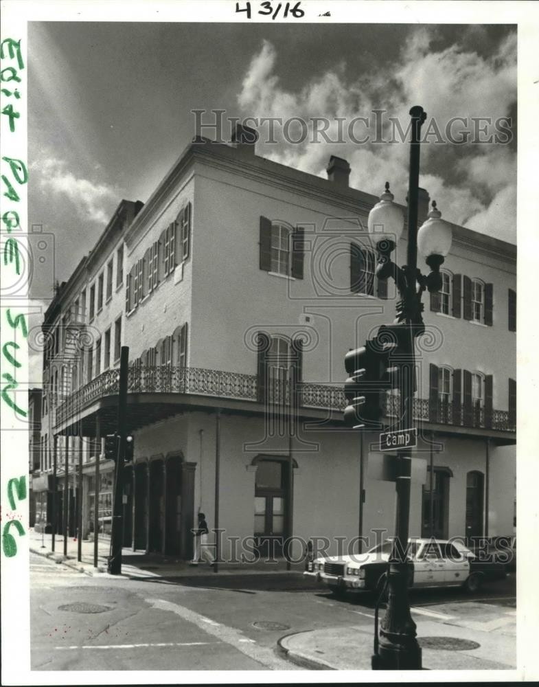 1980 Press Photo New look at Camp & Girod Streets in Central Business District