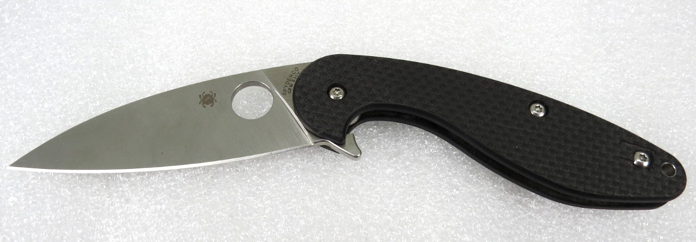 Spyderco Sliverax C228CFP S30V Carbon Fiber/G10 Folding Knife