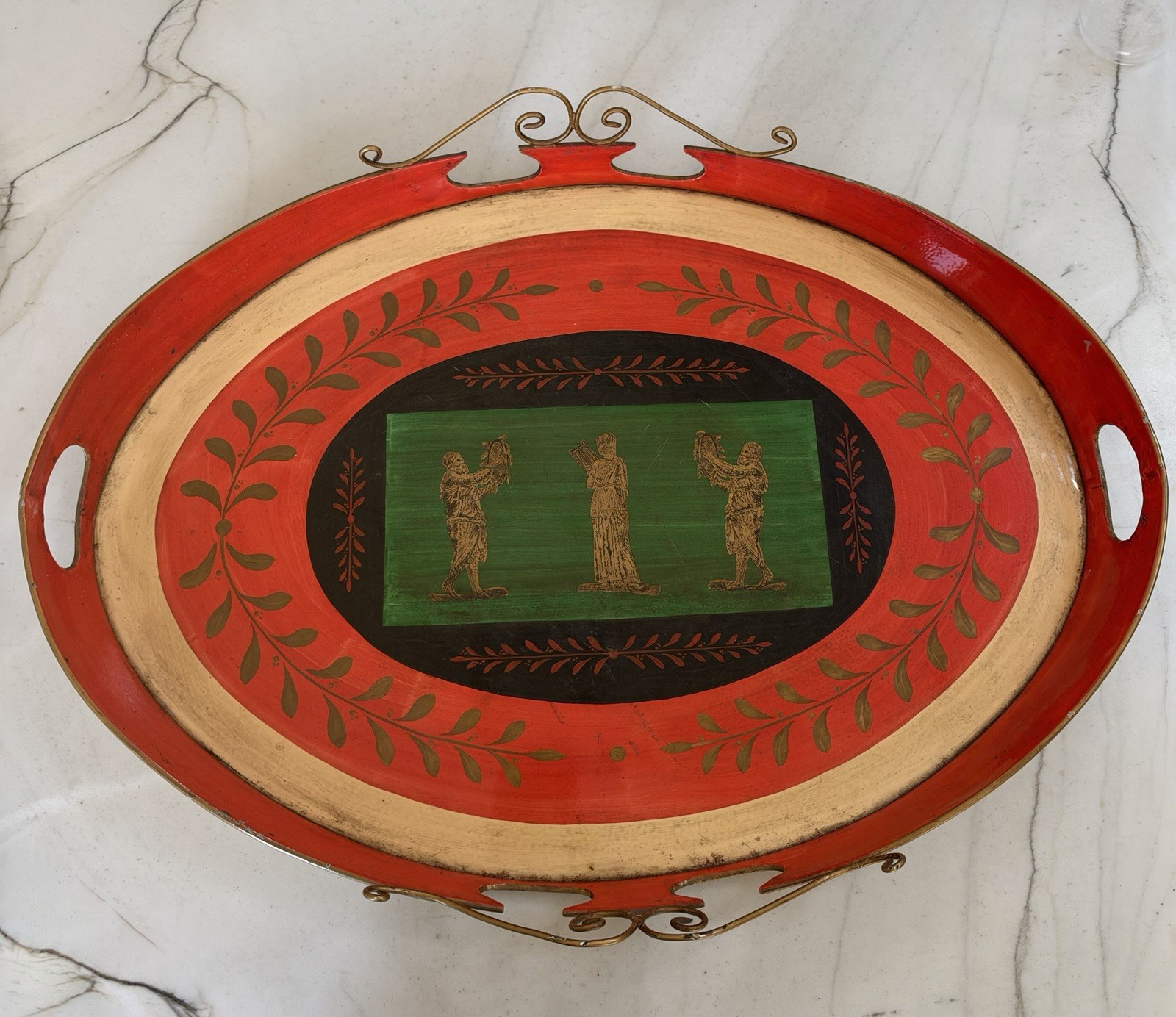 VTG Italian Serving Tray Made In Italy