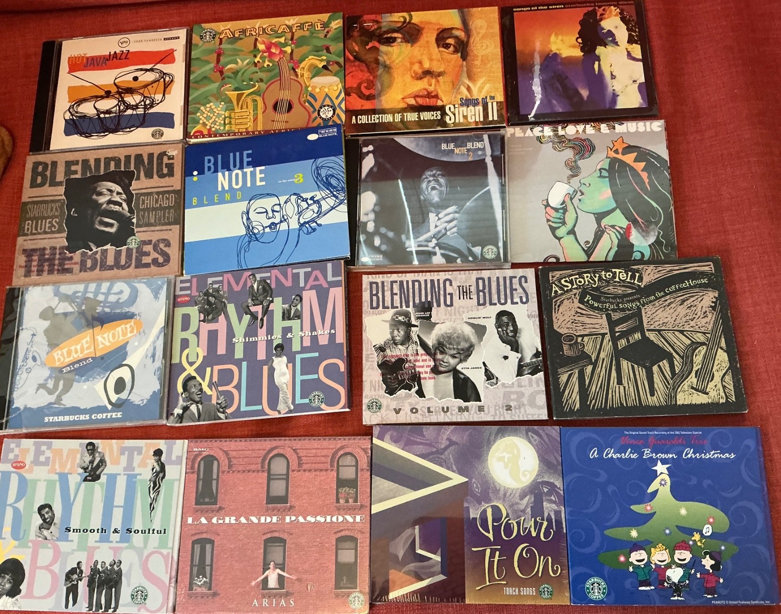 Starbucks 16 Original CDs from '90s/'00s Some Sealed, Many Rare 