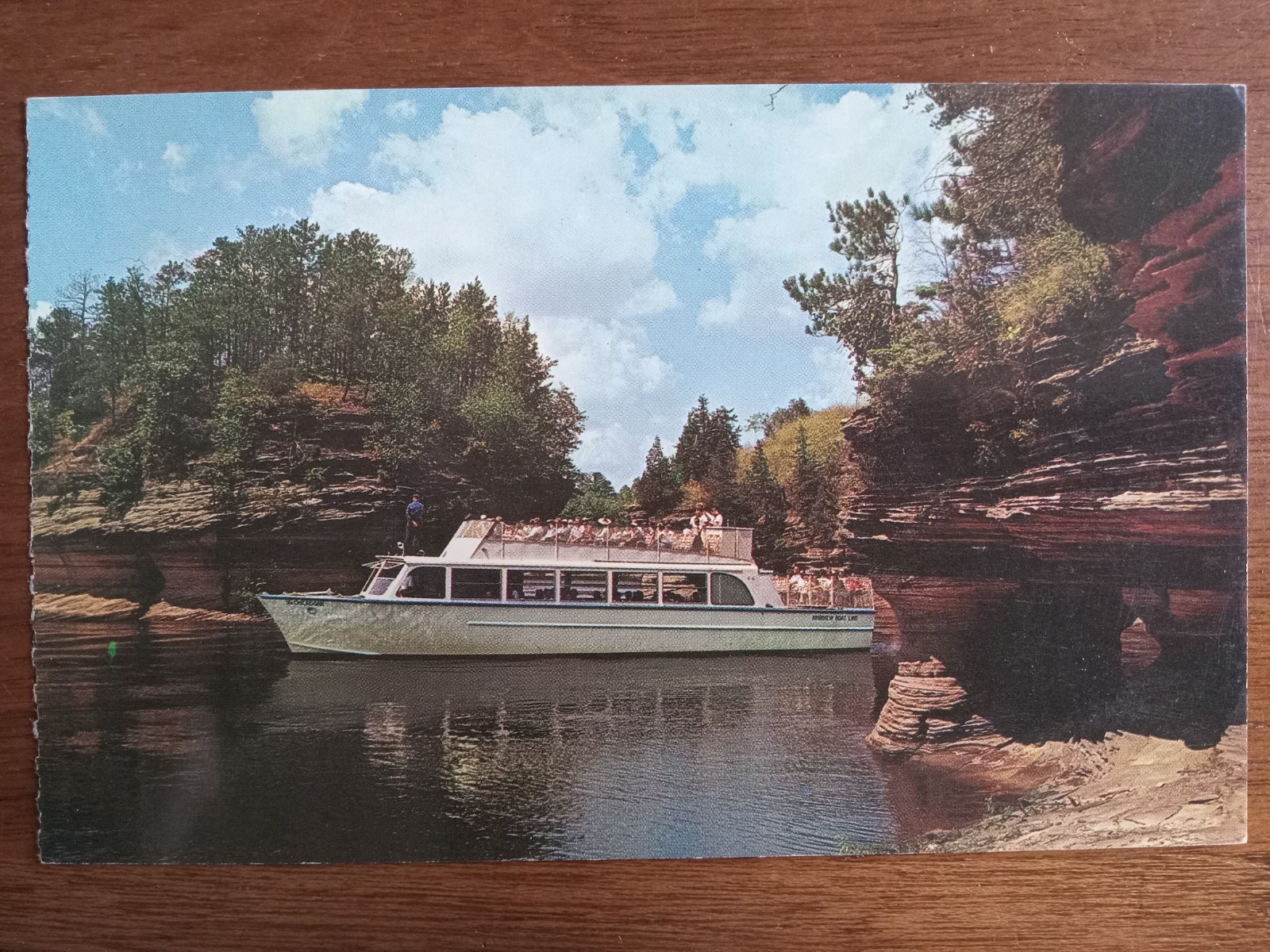 c1950s Tour Boat Chicagoan, Wisconsin Dells, Richland County, WI, from folder