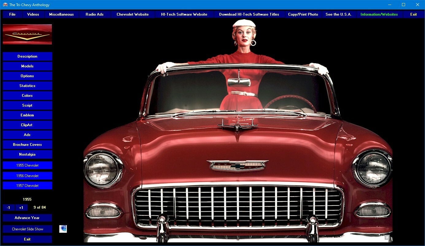 Tri-Chevy digital encyclopedia 1955 1956 1957 Chevrolet