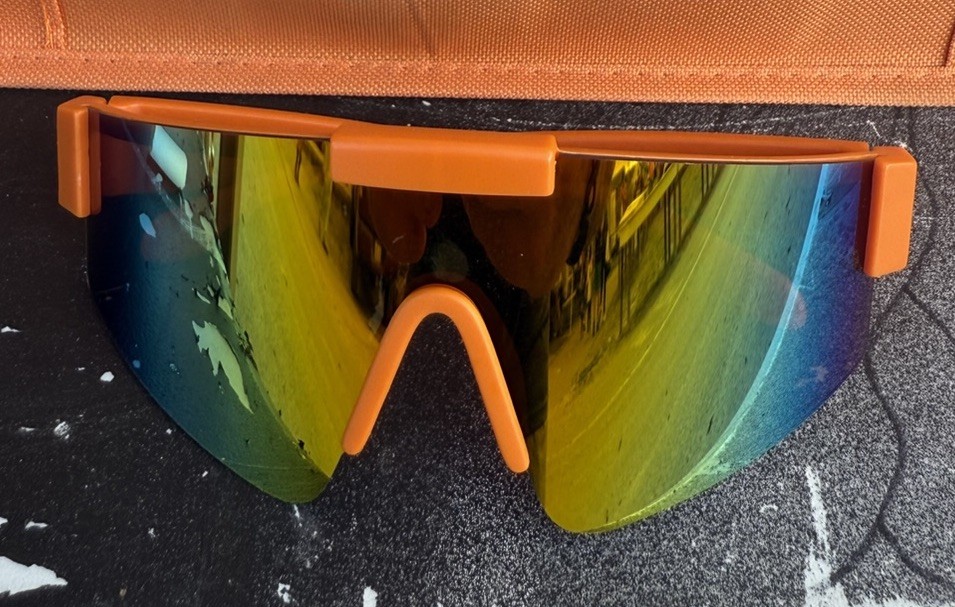 Jagermeister Orange Sunglasses Promotional Distillery Theme Advertising