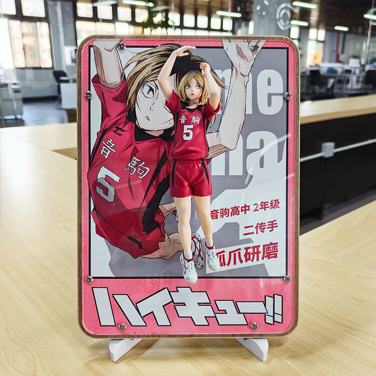 Kozume Kenma & Tetsurou Kuroo Official Garage Kits Cosplay Haikyuu 3-D Decor