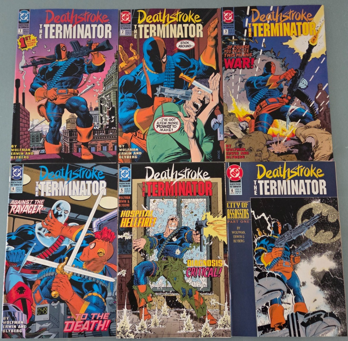 DEATHSTROKE THE TERMINATOR #1-24 (1991) ANNUAL #1 FULL RUN 1ST ROSE WILSON #15 DEATHSTROKE THE TERMINATOR #1-24 (1991) ANNUAL #1 FULL RUN 1ST ROSE WILSON #15