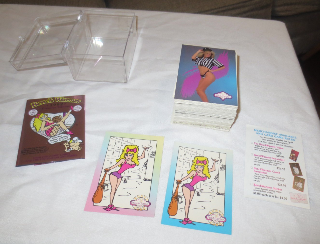1992 Bench Warmer Premier Edition Complete Card Set 120 Cards