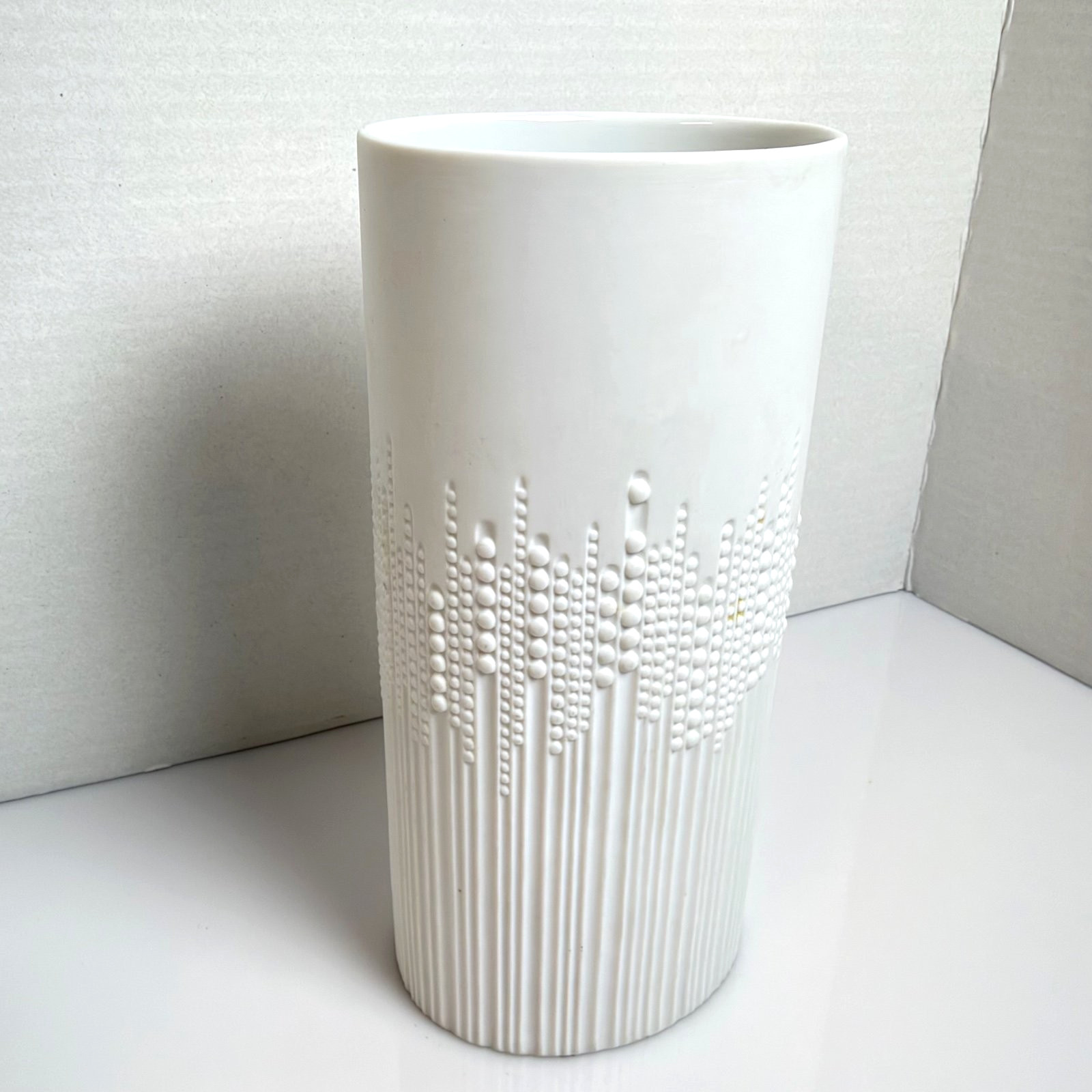 Vtg Rosenthal Studio Line Tapio Wirkkala White Bisque 9