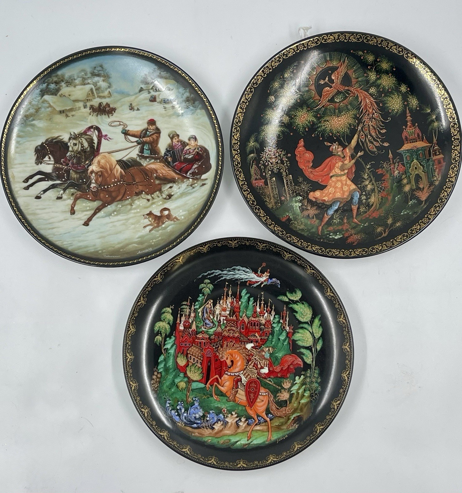 Vintage 1988-90 Bradford Exchange “Russian Legends”  Collector Plates
