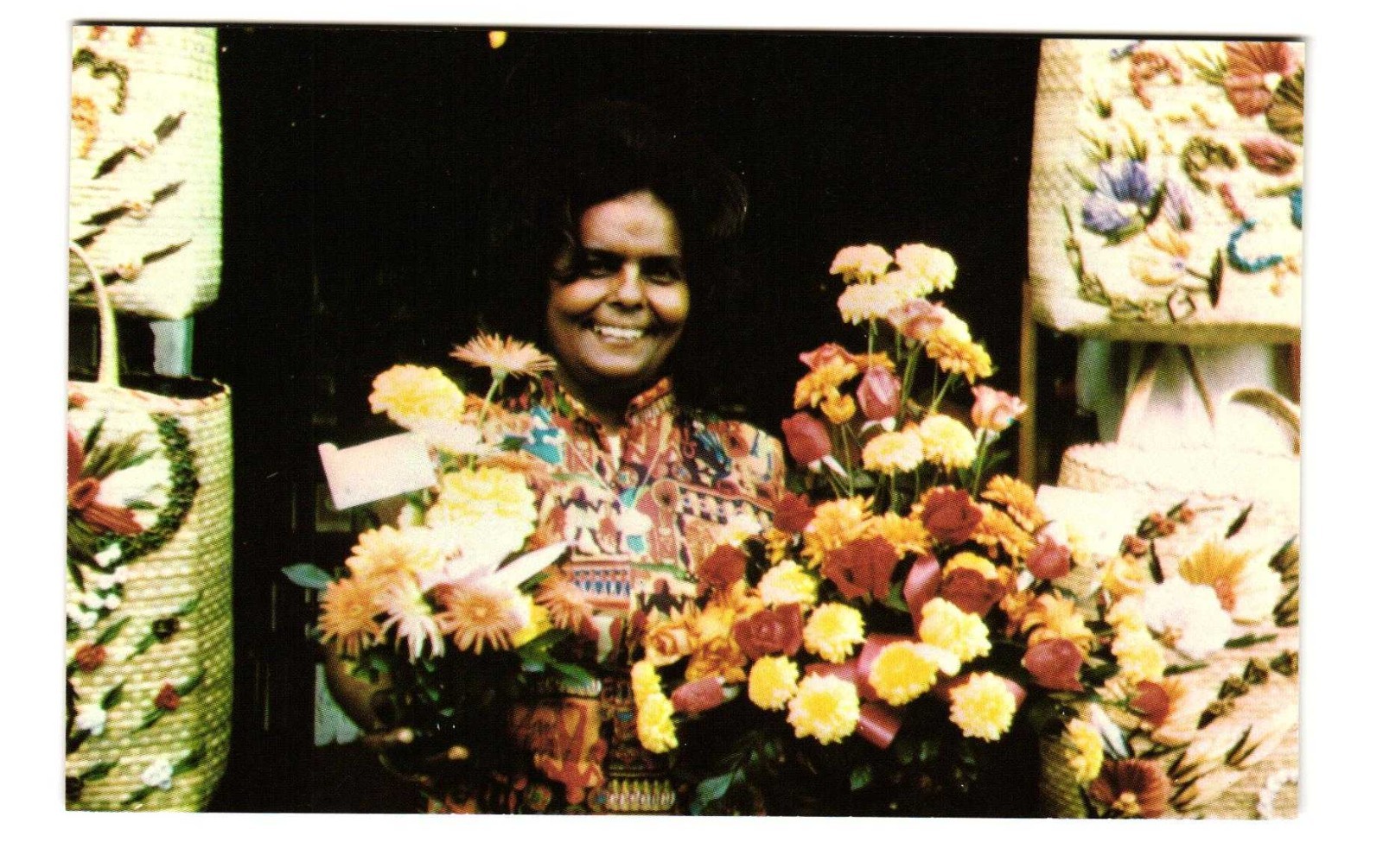 Hazel DALLEY, DALLEY\'s variety shop Jamaica West Indies VTG postcard Unp