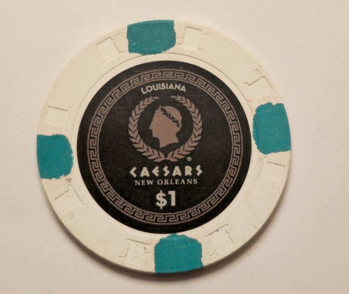 $1 Caesars Casino House Chip - New Release - New Orleans, LA