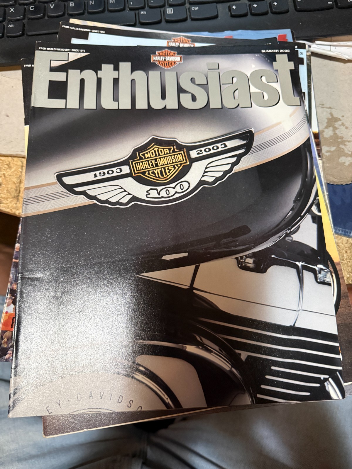 ENTHUSIAST-------HARLEY DAVIDSON------SUMMER 2002 ENTHUSIAST-------HARLEY DAVIDSON------SUMMER 2002