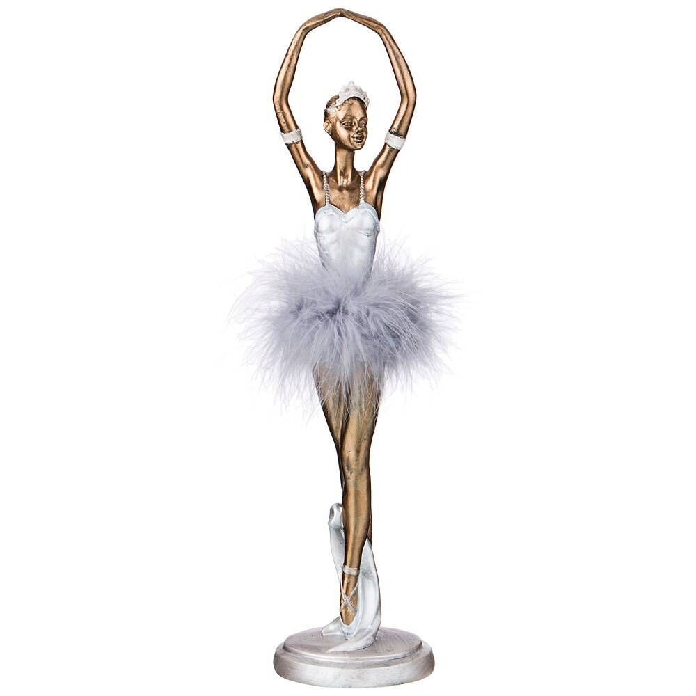 Lefard Ballerina Figurine Polystone Ballet Dancer Statue 13